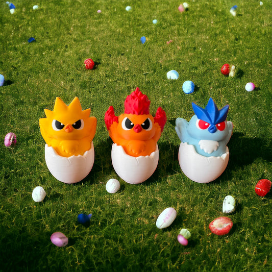 Pokémon Angry Birds Set of 3